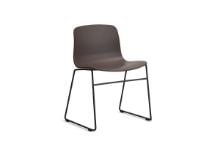 Billede af HAY AAC 08 About A Chair SH: 46 cm - Black Powder Coated Steel/Raisin
