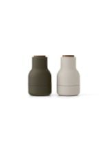 Billede af Audo Copenhagen Bottle Grinder Small 2-Pack H: 11,5 cm - Hunting Green/Beige/Walnut
  FORUDBESTIL: MIDT MARTS 2025