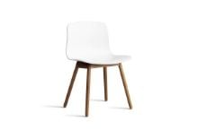 Billede af HAY AAC 12 About A Chair SH: 46 - Lacquered Solid Walnut/White