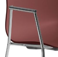 Billede af HAY AAC 18 About A Chair SH: 46 cm - Chromed Steel/Soft Brick