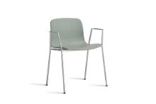 Billede af HAY AAC 18 About A Chair SH: 46 cm - Chromed Steel/Fall Green