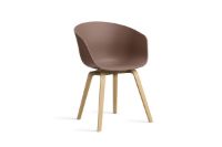 Billede af HAY AAC 22 About A Chair SH: 46 cm - Lacquered Oak Veneer/Soft Brick