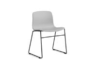Billede af HAY AAC 08 About A Chair SH: 46 cm - Black Powder Coated Steel/Concrete