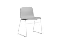 Billede af HAY AAC 08 About A Chair SH: 46 cm - White Powder Coated Steel/Concrete