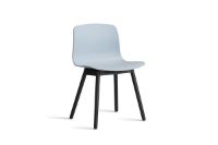Billede af HAY AAC 12 About A Chair SH: 46 - Black Lacquered Solid Oak/Slate Blue
