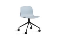 Billede af HAY AAC 14 About A Chair SH: 46 cm - Black Powder Coated Aluminium/Slate Blue