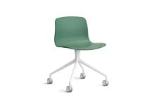 Billede af HAY AAC 14 About A Chair SH: 46 cm - White Powder Coated Aluminium/Teal Green