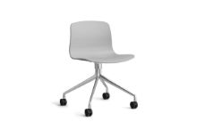 Billede af HAY AAC 14 About A Chair SH: 46 cm - Polished Aluminium/Concrete