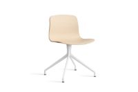 Billede af HAY AAC 10 About A Chair SH: 46 cm - White Powder Coated Aluminium/Pale Peach