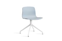 Billede af HAY AAC 10 About A Chair SH: 46 cm - White Powder Coated Aluminium/Slate Blue