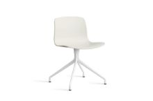 Billede af HAY AAC 10 About A Chair SH: 46 cm - White Powder Coated Aluminium/Melange Cream