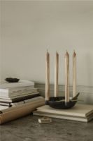 Billede af Ferm Living Dryp Candles Set of 2 H: 30 cm - Beige