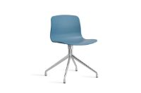 Billede af HAY AAC 10 About A Chair SH: 46 cm - Polished Aluminium/Azure Blue