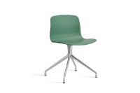 Billede af HAY AAC 10 About A Chair SH: 46 cm - Polished Aluminium/Teal Green
