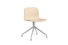 Billede af HAY AAC 10 About A Chair SH: 46 cm - Polished Aluminium/Pale Peach