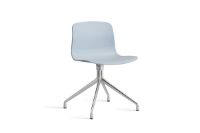 Billede af HAY AAC 10 About A Chair SH: 46 cm - Polished Aluminium/Slate Blue