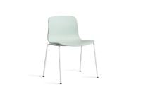 Billede af HAY AAC 16 About A Chair SH: 46 cm - White Powder Coated Steel/Dusty Mint