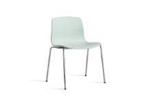 Billede af HAY AAC 16 About A Chair SH: 46 cm - Chromed Steel/Dusty Mint