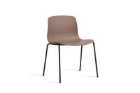 Billede af HAY AAC 16 About A Chair SH: 46 cm - Black Powder Coated Steel/Soft Brick