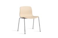 Billede af HAY AAC 16 About A Chair SH: 46 cm - Chromed Steel/Pale Peach