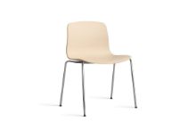 Billede af HAY AAC 16 About A Chair SH: 46 cm - Chromed Steel/Pale Peach