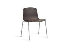 Billede af HAY AAC 16 About A Chair SH: 46 cm - Chromed Steel/Raisin