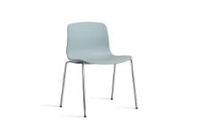 Billede af HAY AAC 16 About A Chair SH: 46 cm - Chromed Steel/Dusty Blue