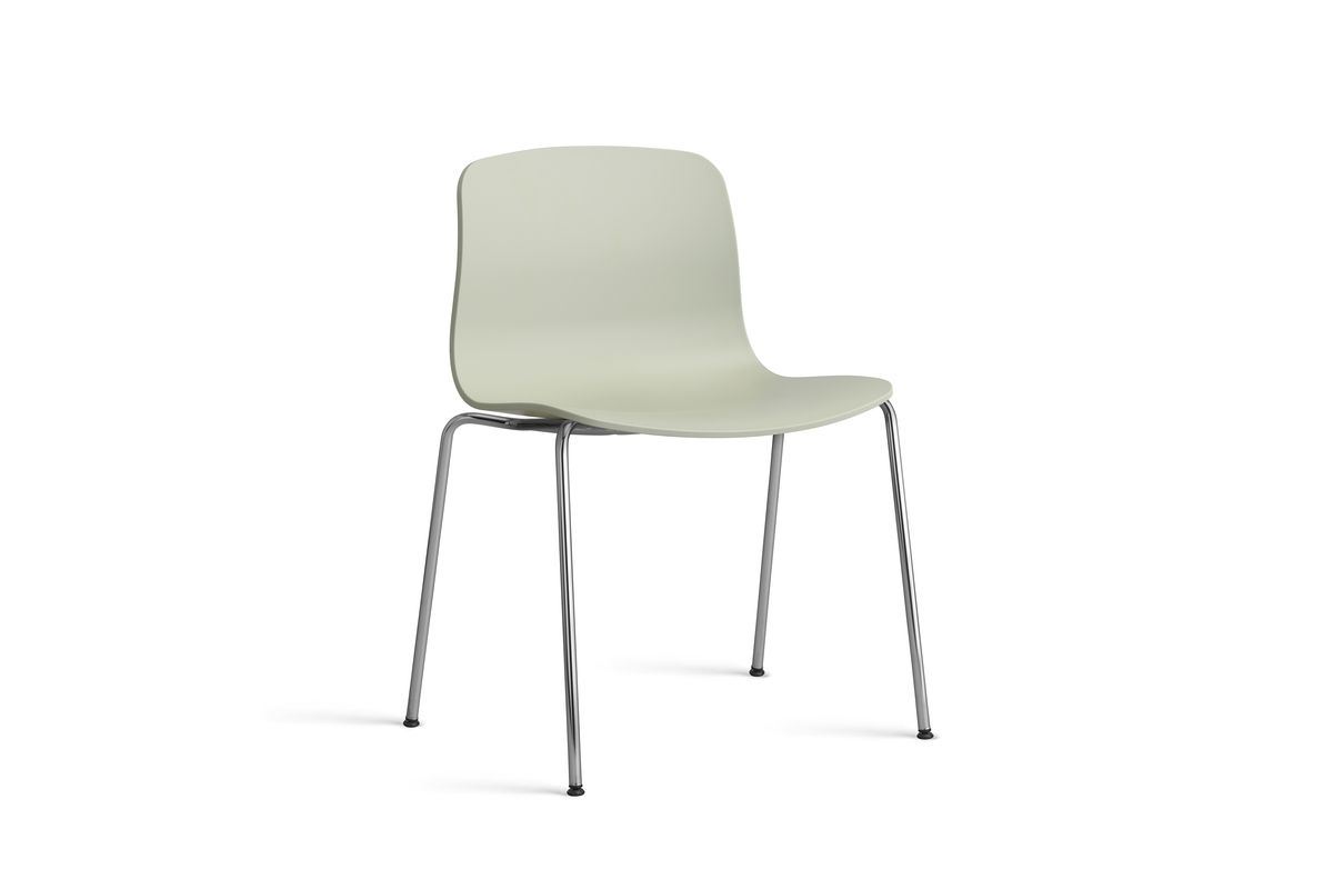 Billede af HAY AAC 16 About A Chair SH: 46 cm - Chromed Steel/Pastel Green