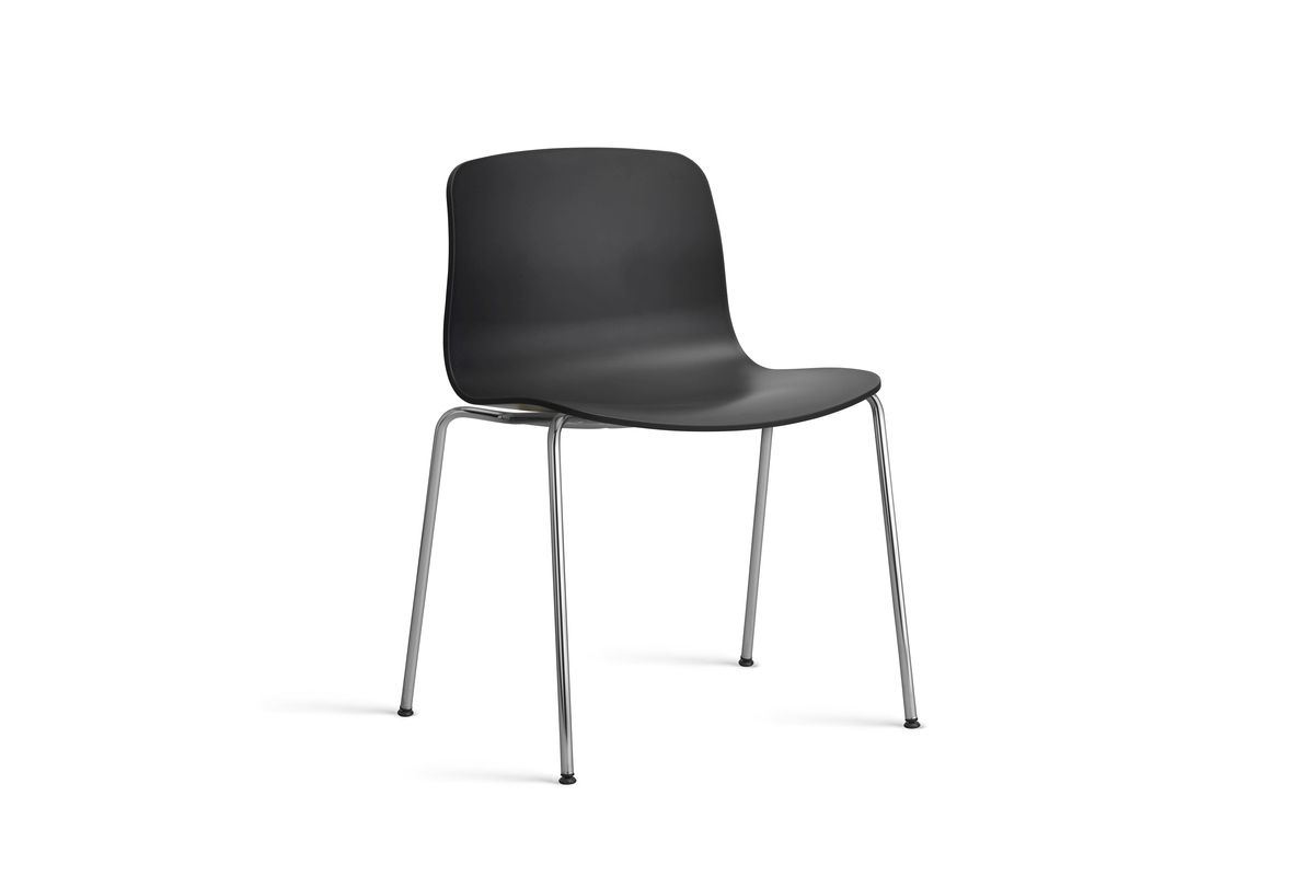 Billede af HAY AAC 16 About A Chair SH: 46 cm - Chromed Steel/Black