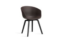 Billede af HAY AAC 22 About A Chair SH: 46 cm - Black Lacquered Oak Veneer/Raisin