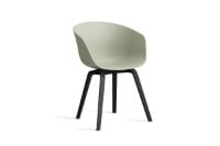 Billede af HAY AAC 22 About A Chair SH: 46 cm - Black Lacquered Oak Veneer/Pastel Green