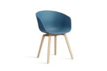 Billede af HAY AAC 22 About A Chair SH: 46 cm - Soaped Oak Veneer/Azure Blue