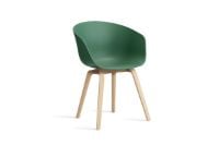 Billede af HAY AAC 22 About A Chair SH: 46 cm - Soaped Oak Veneer/Teal Green