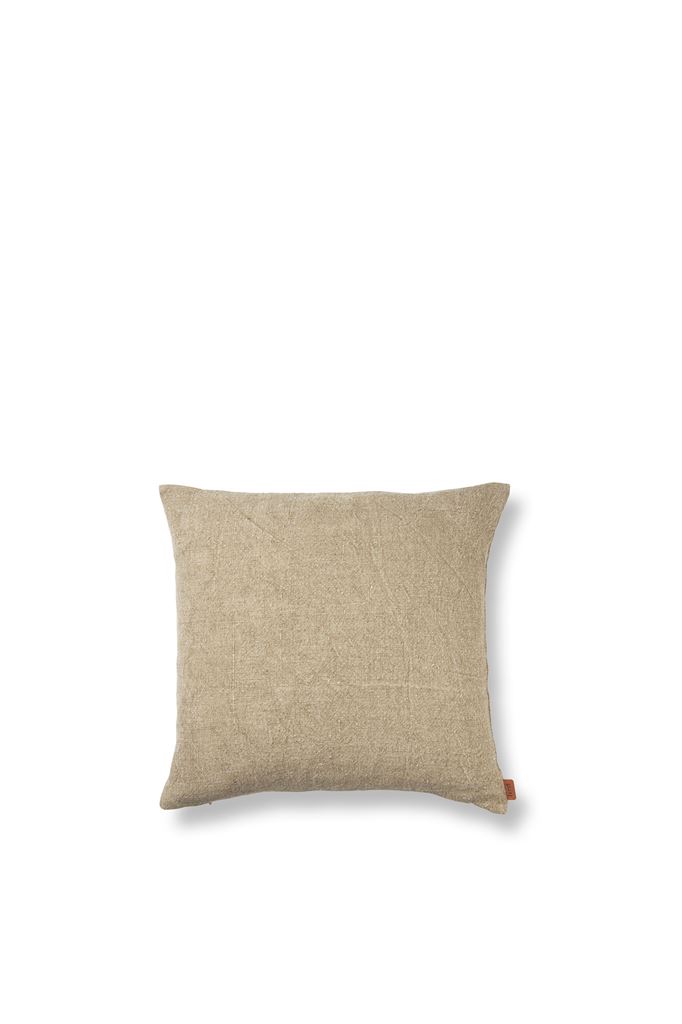 Billede af Ferm Living Heavy Linen Cushion 50x50 cm - Natural