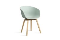 Billede af HAY AAC 22 About A Chair SH: 46 cm - Lacquered Oak Veneer/Dusty Mint
