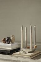Billede af Ferm Living Dryp Candles Set of 2 H: 30 cm - Warm Grey