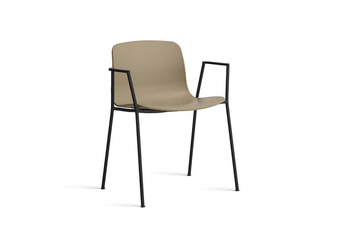 Billede af HAY AAC 18 About A Chair SH: 46 cm - Black Powder Coated Steel/Clay