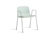 Billede af HAY AAC 18 About A Chair SH: 46 cm - Chromed Steel/Dusty Mint