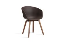 Billede af HAY AAC 22 About A Chair SH: 46 cm - Lacquered Solid Walnut/Raisin