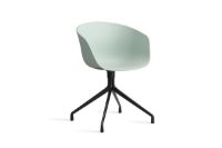 Billede af HAY AAC 20 About A Chair SH: 46 cm - Black Powder Coated Aluminium/Dusty Mint