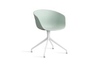 Billede af HAY AAC 20 About A Chair SH: 46 cm - White Powder Coated Aluminium/Dusty Mint