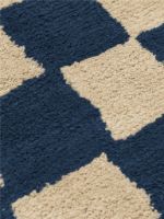 Billede af Ferm Living Mara Washable Tæppe 90x150 cm - Deep Blue/Warm Sand