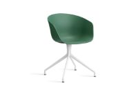 Billede af HAY AAC 20 About A Chair SH: 46 cm - White Powder Coated Aluminium/Teal Green