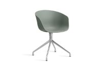 Billede af HAY AAC 20 About A Chair SH: 46 cm - Polished Aluminium/Fall Green