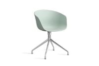 Billede af HAY AAC 20 About A Chair SH: 46 cm - Polished Aluminium/Dusty Mint