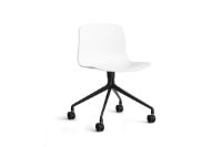 Billede af HAY AAC 14 About A Chair SH: 46 cm - Black Powder Coated Aluminium/White