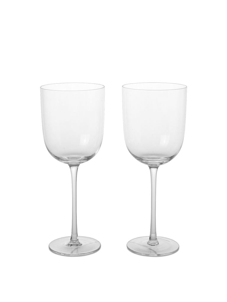 Billede af Ferm Living Host Red Wine Glasses Set of 2 - Clear