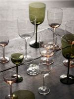 Billede af Ferm Living Host Red Wine Glasses Set of 2 - Moss Green