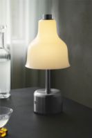 Billede af NUAD Avra Portable Table Lamp - Brushed/Creme
