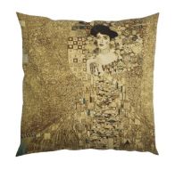 Billede af Poulin Design Gustav Klimt Pude 48x48 cm - Kvinden I Guld